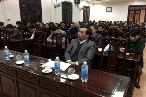 Đảng bộ Sở Y tế Thái Bình: Hội nghị học tập, quán triệt Nghị quyết Trung ương 6